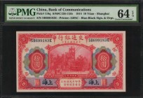 CHINA--REPUBLIC

CHINA--REPUBLIC. Bank of Communication. 10 Yuan, 1914. P-118q. PMG Choice Uncirculated 64 EPQ.

Estimate: $50.00- $100.00