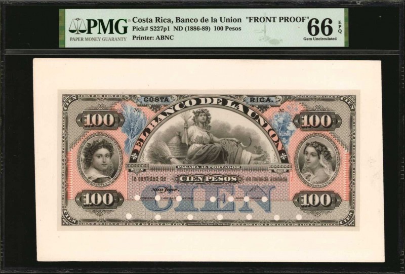 COSTA RICA

Ultra Rare Banco de la Union 100 Pesos

COSTA RICA. Banco de la ...