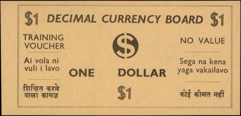 FIJI

FIJI. Decimal Currency Board. 1 Dollar, 1968. P-Unlisted. Uncirculated....