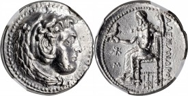 Alexander III (the Great), 336-323 B.C

MACEDON. Kingdom of Macedon. Alexander III (the Great), 336-323 B.C. AR Tetradrachm (16.67 gms), Babylon Min...