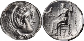 Alexander III (the Great), 336-323 B.C

MACEDON. Kingdom of Macedon. Alexander III (the Great), 336-323 B.C. AR Tetradrachm (16.95 gms), Susa Mint, ...