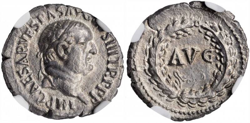 Vespasian, A.D. 69-79

VESPASIAN, A.D. 69-79. AR Denarius (2.41 gms), Ephesus ...