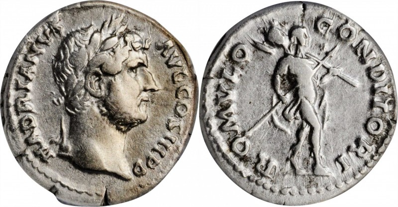 Hadrian, A.D. 117-138

HADRIAN, A.D. 117-138. AR Denarius, Rome Mint, ca. A.D....