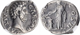 Aelius as Caesar, A.D. 136-138

AELIUS AS CAESAR, A.D. 136-138. AR Denarius, Rome Mint, A.D. 137. NGC VF. Scratches.

RIC-434 (Hadrian); RSC-54. O...