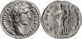 Antoninus Pius, A.D. 138-161

ANTONINUS PIUS, A.D. 138-161. AR Denarius, Rome Mint, ca. A.D. 141-143. ANACS EF 40.

RIC-64; RSC-124. Obverse: Laur...