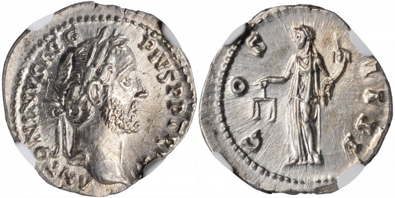 Antoninus Pius, A.D. 138-161

ANTONINUS PIUS, A.D. 138-161. AR Denarius, Rome ...