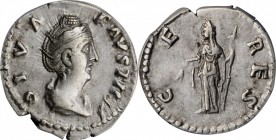 Faustina Senior (Wife of Antoninus Pius)

DIVA FAUSTINA SENIOR (WIFE OF ANTONINUS PIUS). AR Denarius, Rome Mint, Commemorative issue, struck under A...