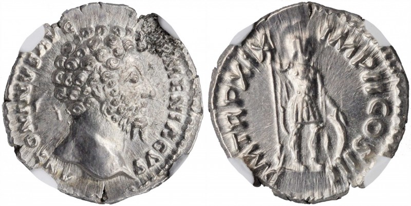 Marcus Aurelius, A.D. 161-180

MARCUS AURELIUS, A.D. 161-180. AR Denarius, Rom...