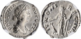 Faustina Junior (Daughter of Antoninus Pius & Wife of Marcus Aurelius)

FAUSTINA JUNIOR (DAUGHTER OF ANTONINUS PIUS & WIFE OF MARCUS AURELIUS). AR D...