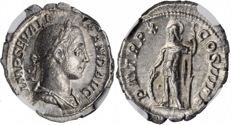 Severus Alexander, A.D. 222-235

SEVERUS ALEXANDER, A.D. 222-235. AR Denarius,...