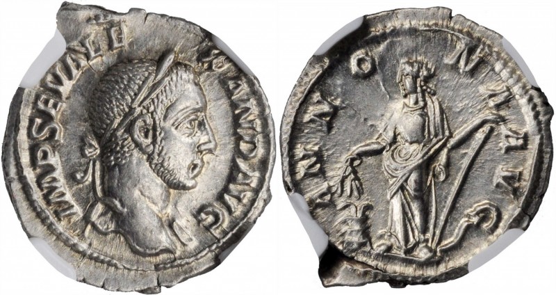 Severus Alexander, A.D. 222-235

SEVERUS ALEXANDER, A.D. 222-235. AR Denarius,...