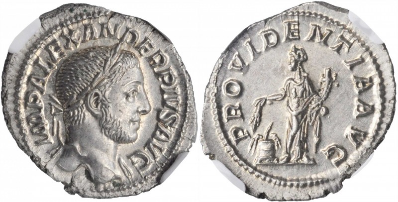 Severus Alexander, A.D. 222-235

SEVERUS ALEXANDER, A.D. 222-235. AR Denarius,...