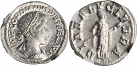 Gordian III, A.D. 238-244

GORDIAN III, A.D. 238-244. AR Denarius, Rome Mint, A.D. 240. NGC MS.

RIC-127; RSC-69. Obverse: Laureate, draped, and c...