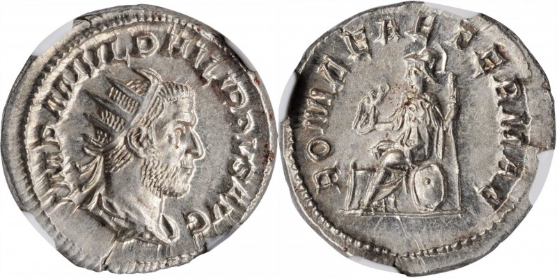 Philip I, A.D. 244-249

PHILIP I, A.D. 244-249. AR Double-Denarius (Antoninian...