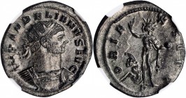 Aurelian, A.D. 270-275

AURELIAN, A.D. 270-275. BI Double-Denarius (Antoninianus) (3.55 gms), Serdica Mint, 1st Officina, A.D. 274. NGC Ch MS, Strik...