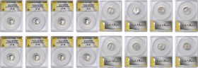 MIXED LOTS

MIXED LOTS. Octet of Silver Denarii (8 Pieces), Trajan, A.D. 98-117. All ANACS Certified.

This delightful mix presents issues than sp...