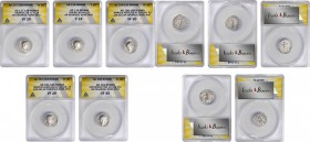 MIXED LOTS

MIXED LOTS. Quintet of Silver Denarii (5 Pieces), Trajan to Marcus Aurelius, A.D. 98-180. All ANACS Certified.

A solid grouping repre...