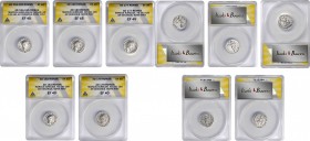 MIXED LOTS

MIXED LOTS. Quintet of Silver Denarii (5 Pieces), Marcus Aurelius, A.D. 161-180. All ANACS Certified.

Offering above-average quality,...