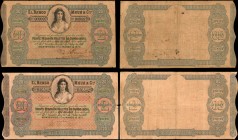 URUGUAY

URUGUAY. Lot of (2) El Banco Maua & C. 20 Pesos, 1871. P-S292. Fine.

A duo of P-S292 notes. Tears, internal tears, pinholes and stains a...