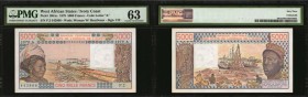 WEST AFRICAN STATES

WEST AFRICAN STATES. Lot of (8) Banque Centrale des Etats de L'Afrique de L''Ouest. 500 & 5,000 Francs, 1979-1999. P-108Ac, 108...