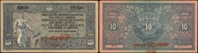 YUGOSLAVIA

YUGOSLAVIA. Ministry of Finance. 10 Dinars, 1919. P-17. Extremely Fine.

Estimate: $30.00- $50.00