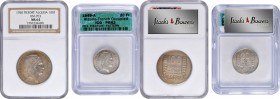 ALGERIA

ALGERIA. 100 & 20 Francs Pair (2 Pieces), 1949 & 1950. Paris Mint. Both NGC or ICG Certified.

1) Copper-Nickel 100 Francs Piefort Essai ...