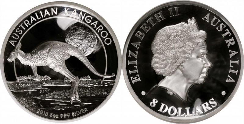 AUSTRALIA

AUSTRALIA. Silver 8 Dollars, 2015-P. Perth Mint. NGC PROOF-70 Ultra...