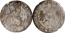 AUSTRIA

AUSTRIA. Taler, 1573. Joachimsthal Mint. Maximilian II. NGC MS-61.

Dav-8057. A nicely preserved SCARCE Taler, clearly in Uncirculated co...
