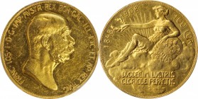 AUSTRIA

AUSTRIA. 100 Corona, 1908. Kremnica Mint. Franz Joseph I. PCGS AU-58 Gold Shield.

Fr-514; KM-2812. Struck for the 60th Anniversary of Fr...