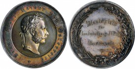 AUSTRIA

AUSTRIA. Franz Joseph I/Agricultural Expo in Vienna Silver Award Medal, ND (1866). PCGS SPECIMEN-64 Gold Shield.

Hauser-2799. By By J. T...