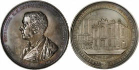 AUSTRIA

AUSTRIA. Adolf Sonnenthal Silver Medal, 1881. CHOICE UNCIRCULATED.

cf. Wurzbach-8479. Diameter: 60mm; Weight: 76.74 gms. By J. Schwerdtn...