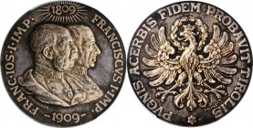 AUSTRIA

AUSTRIA. 100th Anniversary of the Tyrolean Uprising Silver Medal, 1909. PCGS SPECIMEN-65 Gold Shield.

Hauser-1939; Morosini-1693; Wurzba...