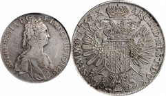BOHEMIA

BOHEMIA. Taler, 1757. Prague Mint. Maria Theresa. PCGS VF-30 Gold Shield.

Dav-1136A; KM-765. Convention Taler. A solid circulated Maria ...