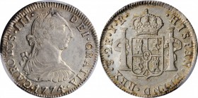 BOLIVIA

BOLIVIA. 2 Reales, 1774-PTS JR. Potosi Mint. Charles III. PCGS AU-55 Gold Shield.

KM-53. This alluring minor presents a solid strike and...