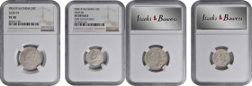 Year 5/1916 (L&M: 74-75 / 942-945A)

CHINA. Duo of 20 & 10 Cents (2 Pieces), Years 3 & 5 (1914 & 1916). Both NGC Certified.

1) 20 Cents, Year 5 (...