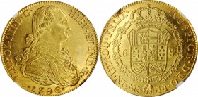 COLOMBIA

COLOMBIA. 8 Escudos, 1796-NR JJ. Nuevo Reino Mint. Charles IV. NGC MS-62.

Fr-51; KM-62.1. Rather elegant and highly attractive for the ...