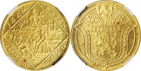 CZECHOSLOVAKIA

CZECHOSLOVAKIA. 2 Ducats, 1928. Kremnica Mint. NGC MS-64.

Fr-7; KMX-M3. Commemorative of the Anniversary of the Republic. A nicel...