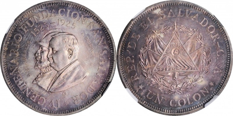 EL SALVADOR

EL SALVADOR. Colon, 1925-Mo. Mexico City Mint. NGC MS-64.

KM-1...