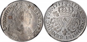 Louis XV and earlier (through 1774)

FRANCE. 1/2 Ecu, 1711-&. Aix Mint. Louis XIV. NGC AU-55.

KM-382.24. A pleasing, SCARCE type, well struck wit...