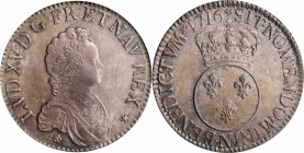 Louis XV and earlier (through 1774)

FRANCE. Ecu, 1716-N. Montpellier Mint. Louis XV. PCGS AU-53 Gold Shield.

Dav-1326; KM-414.14; Gad-317. Flan ...