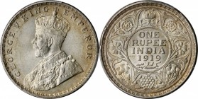 British India

INDIA. Rupee, 1919-(C). Calcutta Mint. PCGS MS-64 Gold Shield.

KM-524; S&W-8.45; Prid-215. A well struck Rupee with soft luster an...