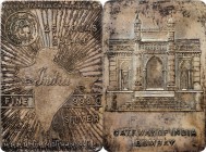 Republic

INDIA. 25 Tolas Silver Ingot, ND. UNCIRCULATED.

Weight: 291.79 gms. Nicely toned biscuit of M/s Manilal Chimanlal & Co. Bombay, with ma...