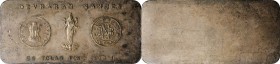 Republic

INDIA. 20 Tolas Silver Ingot, ND. UNCIRCULATED.

Weight: 233.47 gms. From Devkaran Nanjee, Dena Bank, Bombay, made at the I. G. Mint. A ...