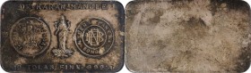 Republic

INDIA. 10 Tolas Silver Ingot, ND. UNCIRCULATED.

Weight: 116.1 gms. From Devkaran Nanjee, Dena Bank, Bombay, made at the I. G. Mint. A n...