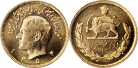 IRAN

IRAN. 2-1/2 Pahlavi, SH 1354 (1975). Tehran Mint. PCGS MS-66 Gold Shield.

KM-1201. Mintage: 18,000. A bright and attractive coin with full ...