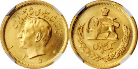 IRAN

IRAN. Pahlavi, SH 1350 (1971). Tehran Mint. NGC MS-66.

Fr-101; KM-1162. Fully radiant and resplendent, this Gem shimmers with tremendous br...