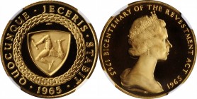 ISLE OF MAN

ISLE OF MAN. Sovereign, 1965. NGC PROOF-67 Ultra Cameo.

Fr-2; KM-16a. AGW: .2521 oz. Mintage: 1,000. Struck to celebrate the 200th a...