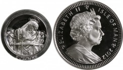 ISLE OF MAN

ISLE OF MAN. Silver 5 Crowns, 2012. NGC PROOF-69 Ultra Cameo.

Commemorating the Birth of Christ. High Relief. A brilliant Proof with...