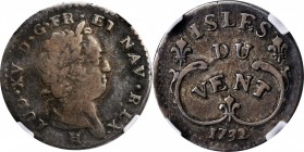 ISLES DU VENT

ISLES DU VENT (WINDWARD ISLANDS). 12 Sols, 1732-H. La Rochelle Mint. Louis XV of France. NGC F-15.

KM-C-2; Lec-5. A pleasingly ton...