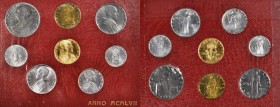 Italian States (including Papal and Vatican City)

ITALY. Vatican City. Mint Set (8 Pieces), 1957 Year XIX. Rome Mint. GEM UNCIRCULATED.

KM-MS56....